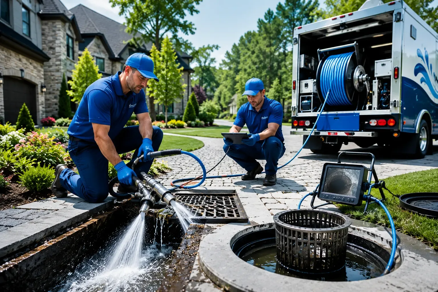 Local outdoor drain cleaning professionals in Dakota City, IA